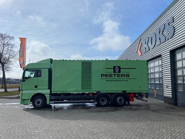 KOKS HDP 502 high pressure unit delivered to Peeters Nederland bv
